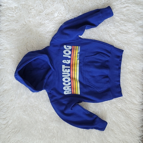 RACQUET & JOG PULLOVER HOODIE - Picture 1 of 7